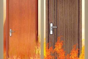 Cửa gỗ chống cháy TOPdoor – Giải pháp hoàn hảo trong phòng cháy chữa cháy